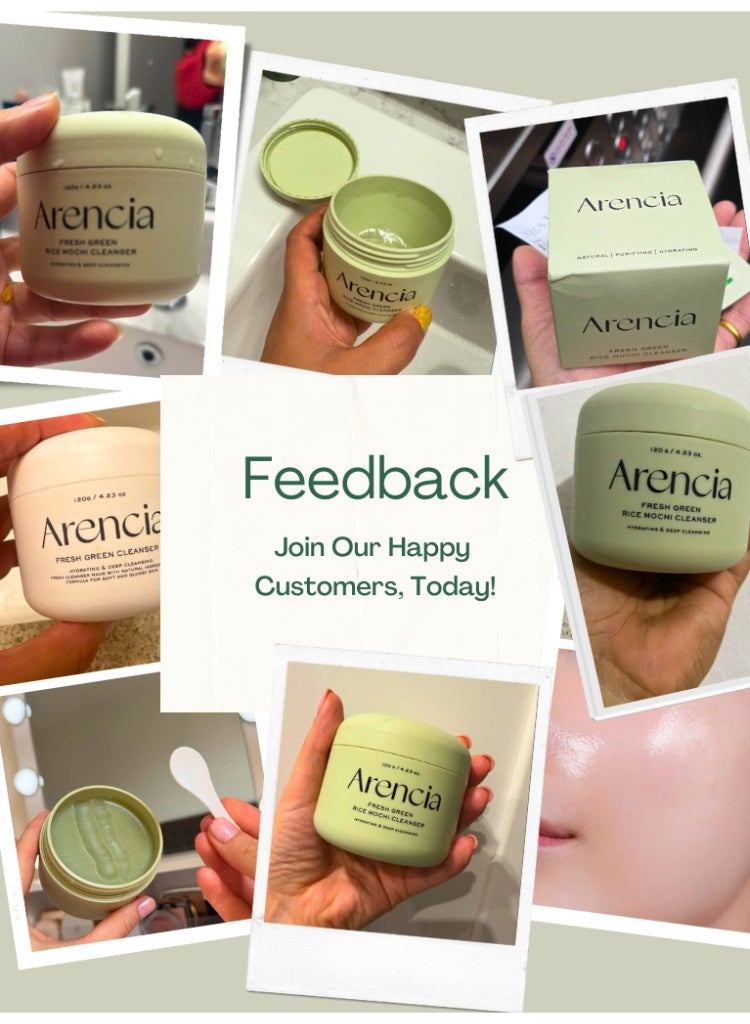 أرينسيا حل انسداد المسام وبهتان البشرة – منظف ARENCIA Fresh Green Rice Mochi لتنقية عميقة وتفتيح وتقشير لطيف - Image 2